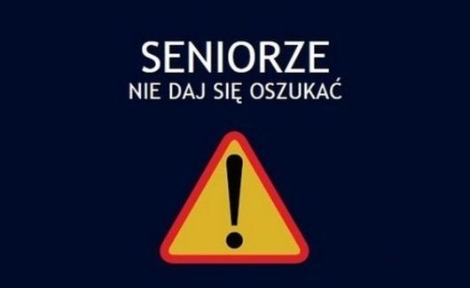 Na grafie napis: Seniorze nie daj się oszukać/grafika: KP Koszalin