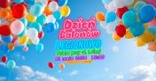 Plakat informujący o dniu balonów